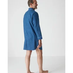 by - Liquette de nuit homme en flanelle