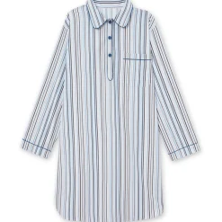 by - Liquette de nuit homme en popeline