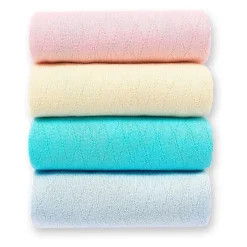 by - Lot de 4 culottes en maille jacquard