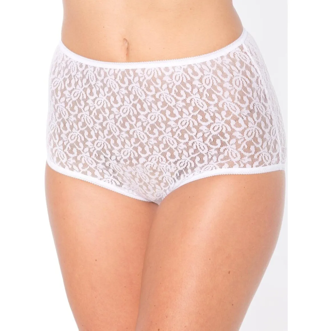 by - Lot de 3 culottes maxi maille dentelle