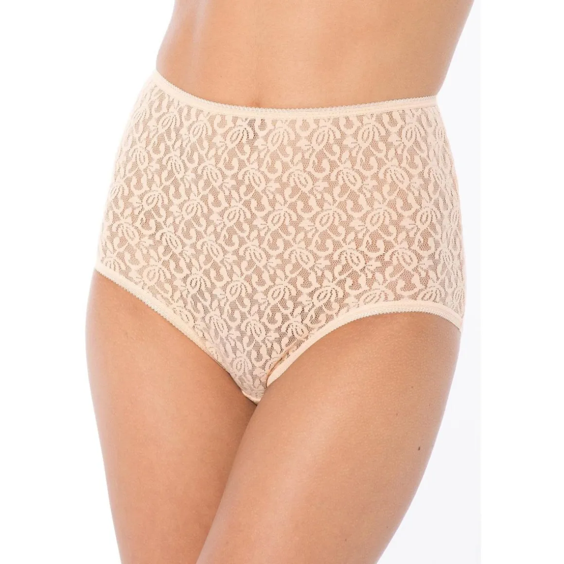 by - Lot de 3 culottes maxi maille dentelle