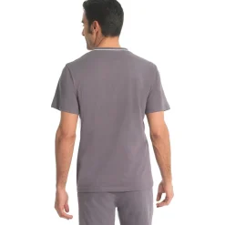 by - Lot de 1 pyjashorts à rayures en jersey