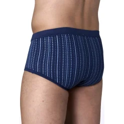 by - Lot de 6 slips hauts ouverts pur coton