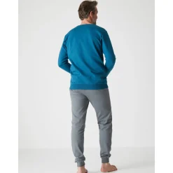 by - Pyjama chaud en molleton gratté