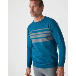 by - Pyjama chaud en molleton gratté