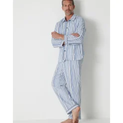 by - Pyjama classique flanelle pur coton