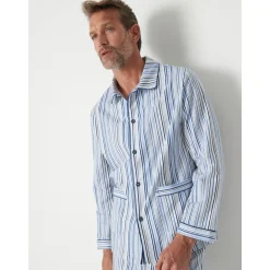 by - Pyjama classique flanelle pur coton