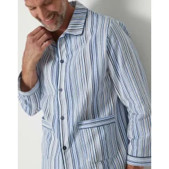 by - Pyjama classique flanelle pur coton