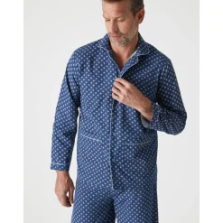 by - Pyjama classique polyester coton
