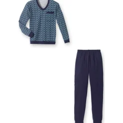 by - Pyjama forme jogging en jersey