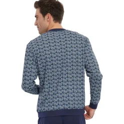 by - Pyjama forme jogging en jersey