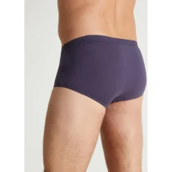 by - Slip haut ouvert pur coton lot de 4