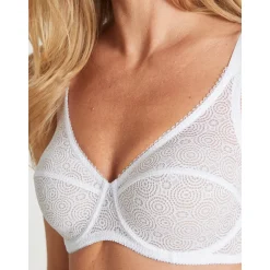 by - Soutien-gorge dentelle à armatures
