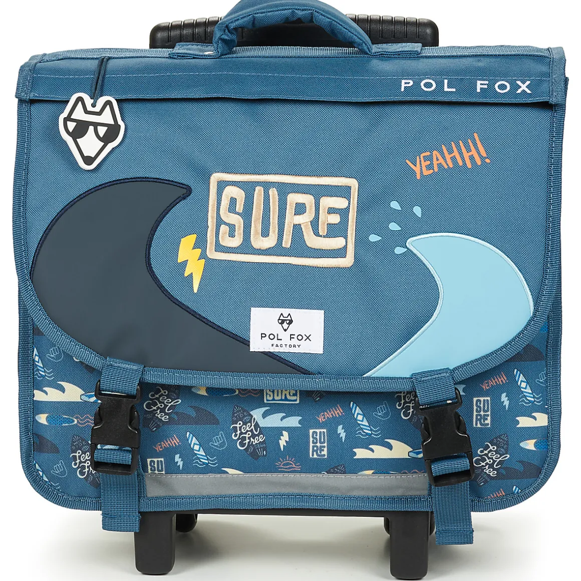 CARTABLE TROLLEY 38 CM A ROULETTES