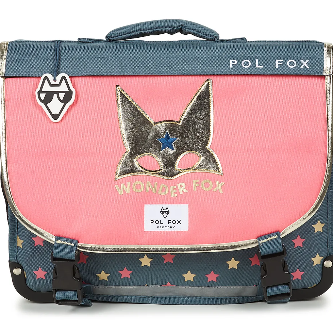 CARTABLE WONDER FOX GLITTER 38 CM