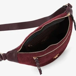 Ceinture banane bordeaux Riff