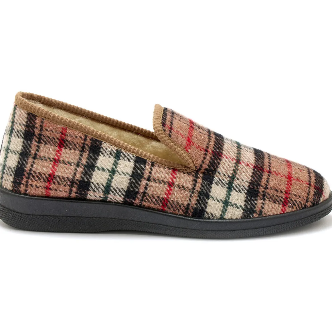 Charentaises mixtes fourrées