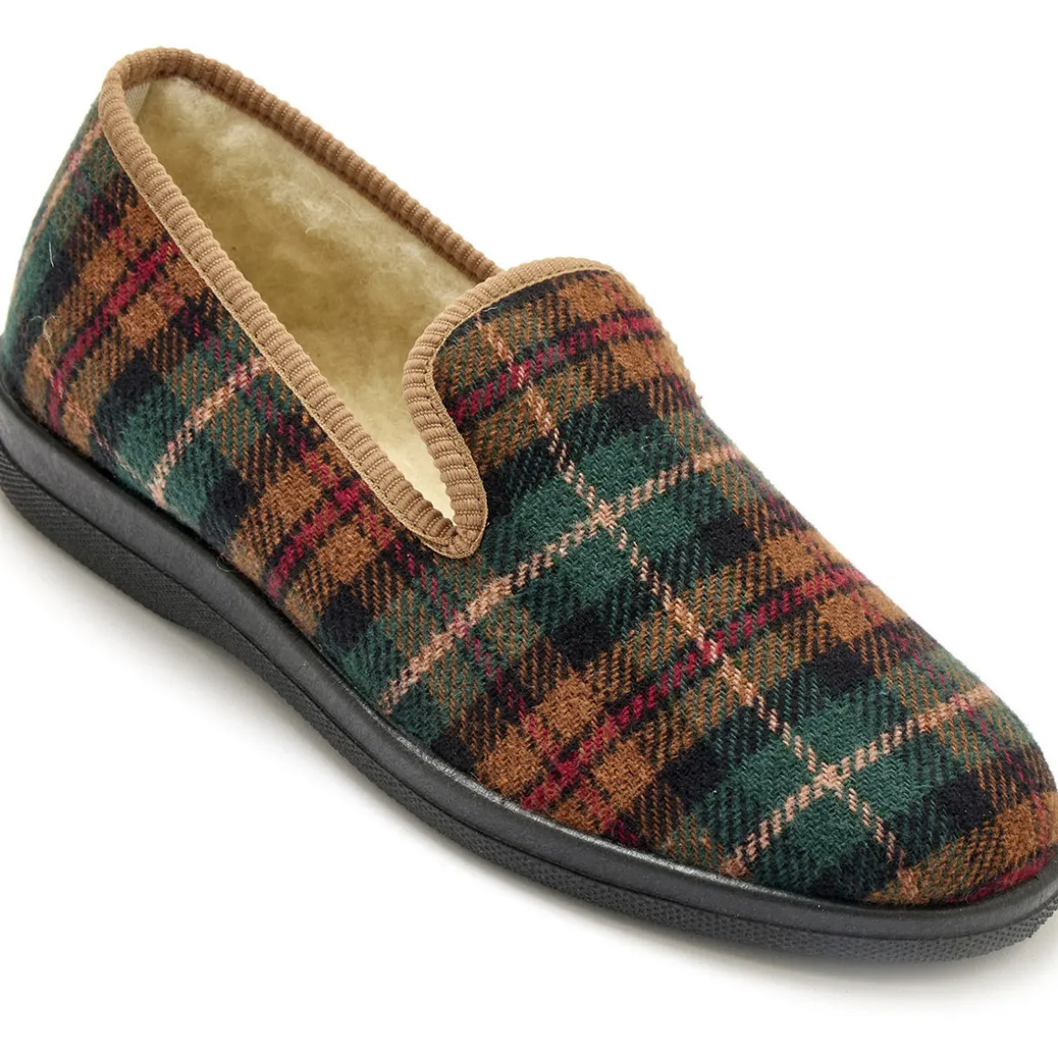 Charentaises mixtes fourrées