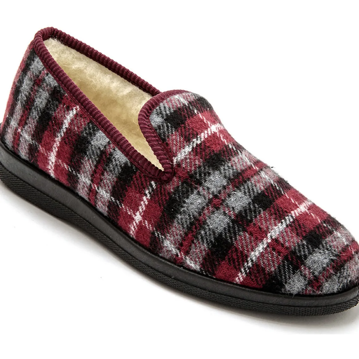 Charentaises mixtes fourrées