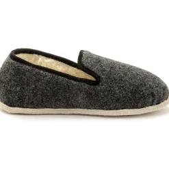 Charentaises mixtes fourrées laine