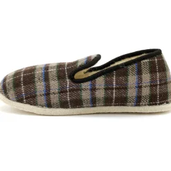 Charentaises mixtes fourrées laine