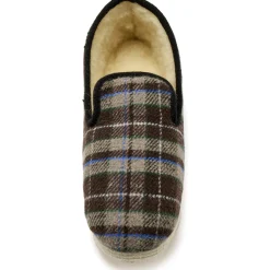 Charentaises mixtes fourrées laine