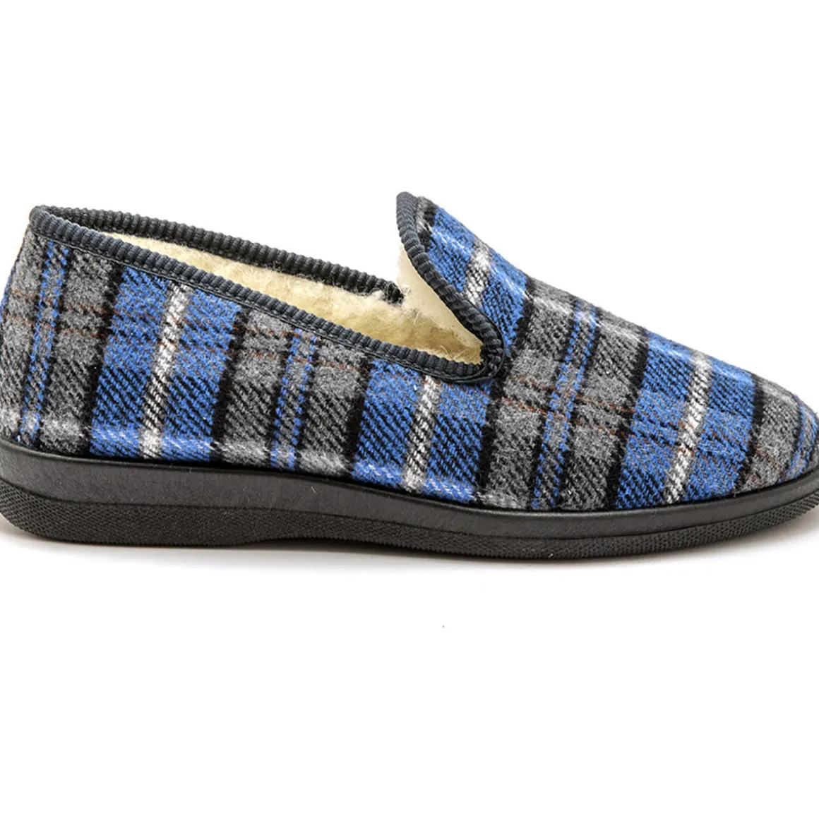 Charentaises mixtes fourrées