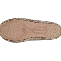Chaussons ballerines Femme Léopard