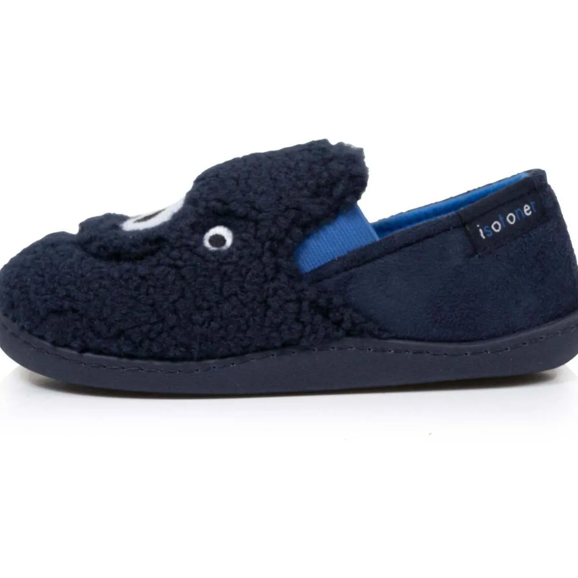 Chaussons mocassins Enfant Marine monstre