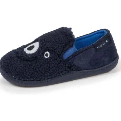 Chaussons mocassins Enfant Marine monstre