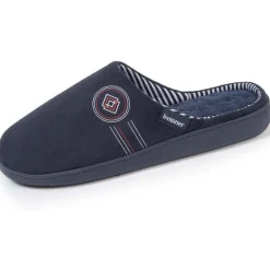 Chaussons mules Homme logo Marine