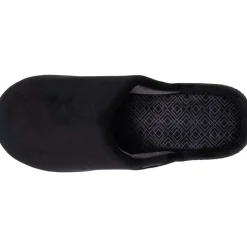 Chaussons mules Homme Noir imprimé