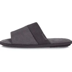 Chaussons mules ouvertes Homme Gris