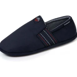 Chaussons sans-gênes Homme coutures Marine