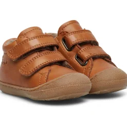 Chaussures premiers pas en cuir doublés en laine COCOON VL