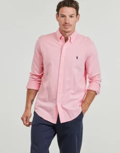 CHEMISE AJUSTEE COL BOUTONNE EN POLO FEATHERWEIGHT