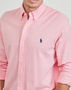 CHEMISE AJUSTEE COL BOUTONNE EN POLO FEATHERWEIGHT
