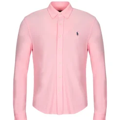 CHEMISE AJUSTEE COL BOUTONNE EN POLO FEATHERWEIGHT