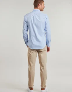 CHEMISE AJUSTEE SLIM FIT EN POPELINE UNIE