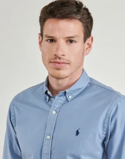 CHEMISE AJUSTEE SLIM FIT EN OXFORD LEGER