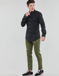 CHEMISE AJUSTEE SLIM FIT EN POPELINE UNIE