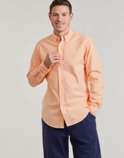 CHEMISE DROITE CUSTOM EN OXFORD LEGER TEINTURE MINERALE