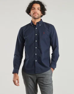 CHEMISE DROITE CUSTOM EN OXFORD LEGER