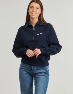 CLASSIC SCRIPT FLEECE HALF-ZIP