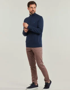 Cotton YD 1/4 Zip Sweater