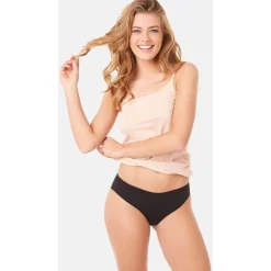 Culotte microfibre noire