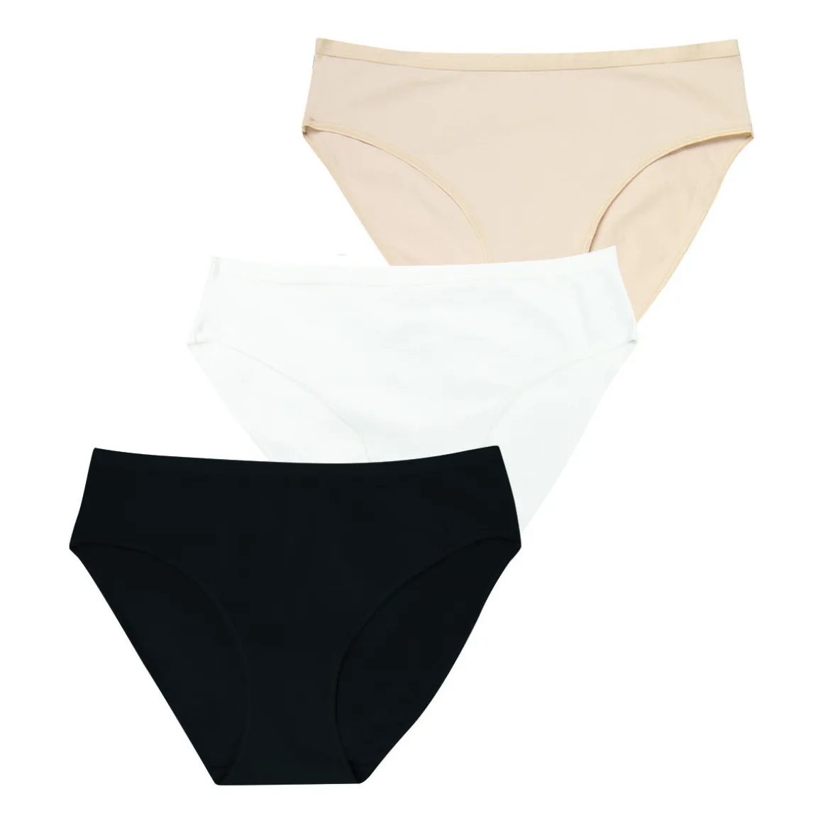Culottes, lot de 3, ECOPACK BASIC