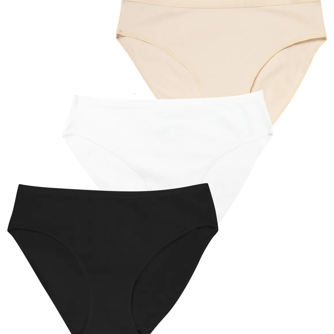 Culottes, lot de 3, ECOPACK BASIC