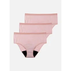 Culottes menstruelles taille haute, lot de 3