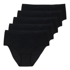 Culottes menstruelles taille haute, lot de 5